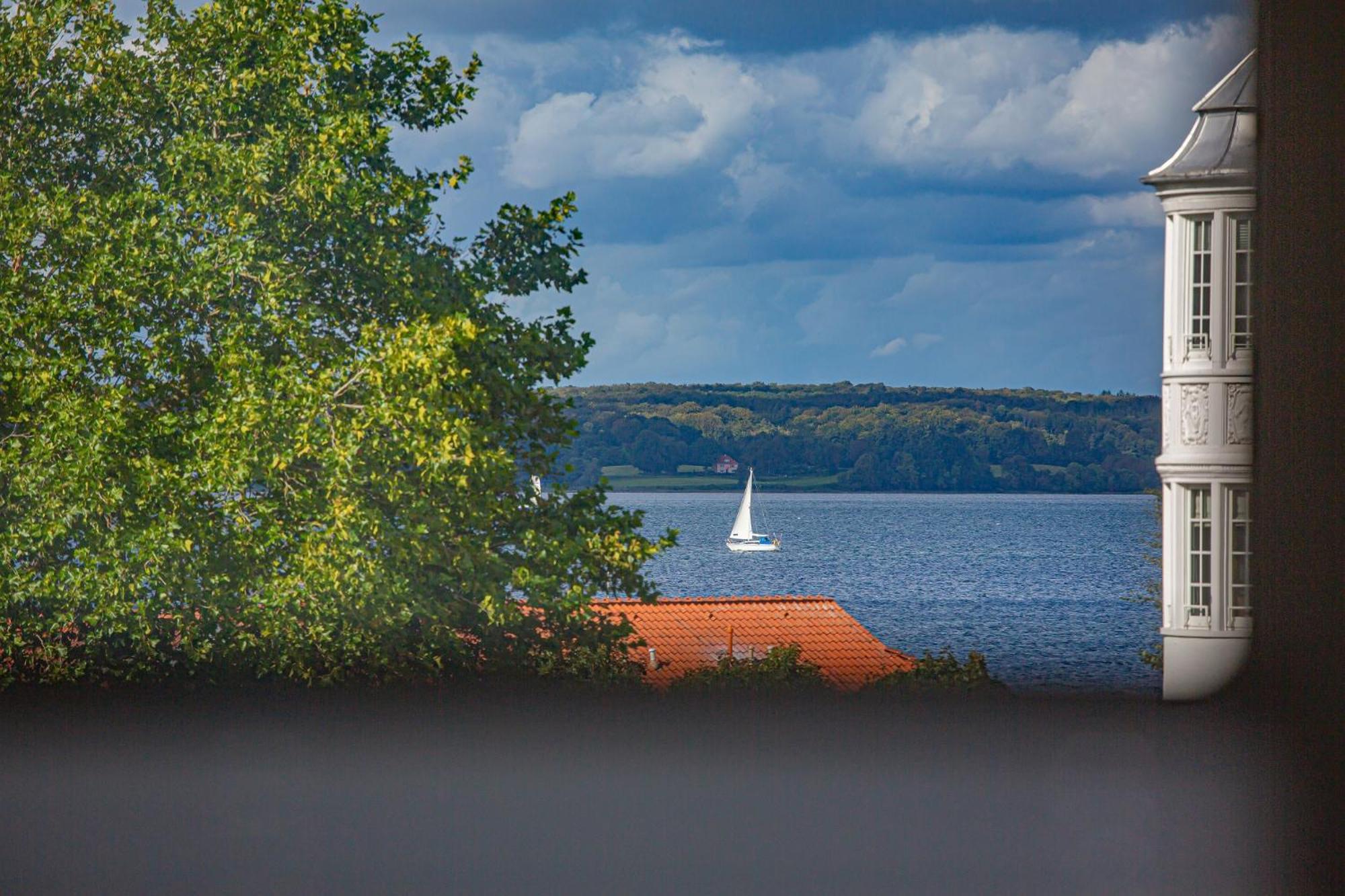 Meerblick-Am Strand, Im Kurpark! Glücksburg Exteriör bild